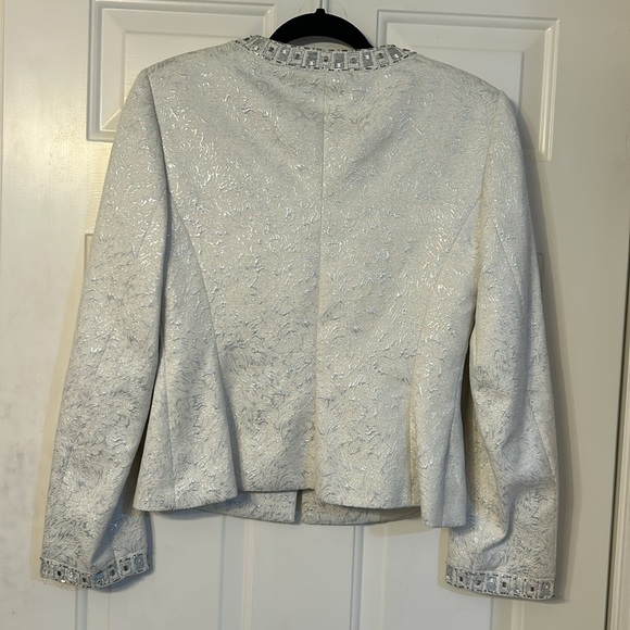 NWOT Tahari ASL beaded formal blazer, size 12 - Picture 8 of 9